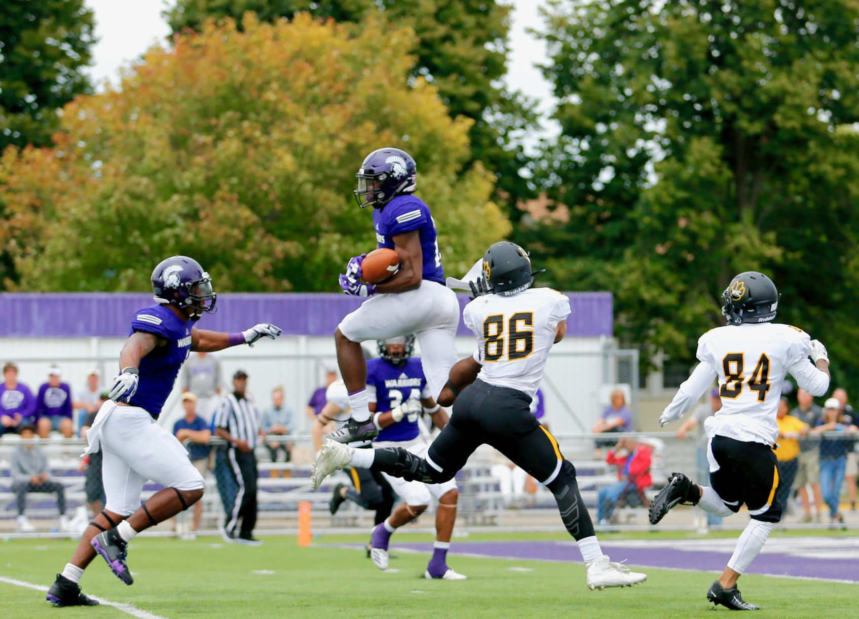 WSU FB vs Wayne State